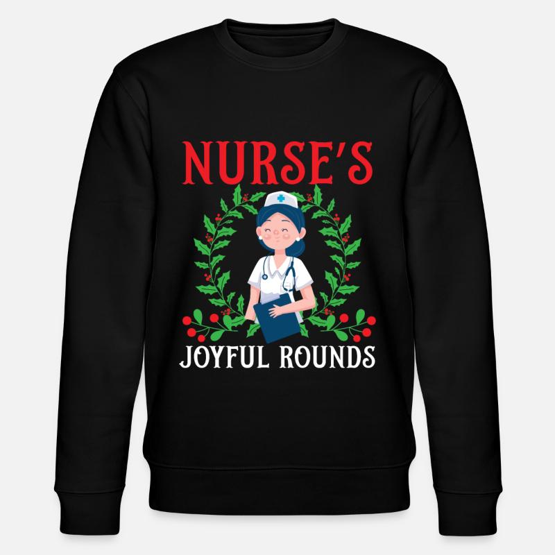 Infirmière Joyful Rounds Infirmière - Sweat bio CHANGER Stanley/Stella Unisexe - noir