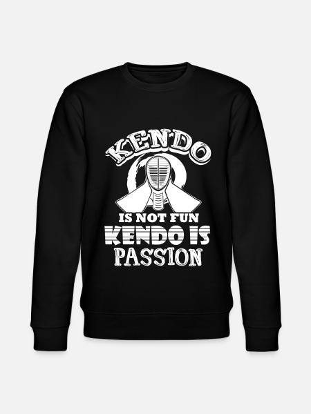 Kendo Kendo is Passion - Stanley/Stella CHANGER Unisex Organic Sweatshirt - black