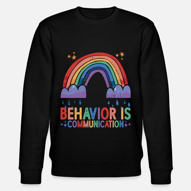 Behavior Is Communication 23 - Stanley/Stella CHANGER Unisex Organic Sweatshirt - black