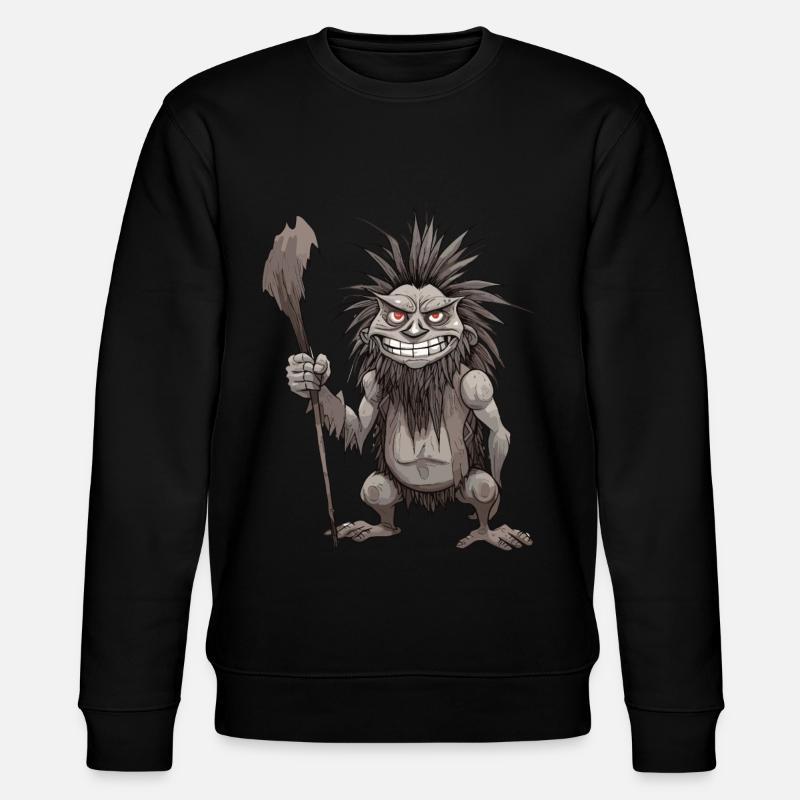 Monstre mythique - Monstre cryptide - Drôle - Sweat bio CHANGER Stanley/Stella Unisexe - noir