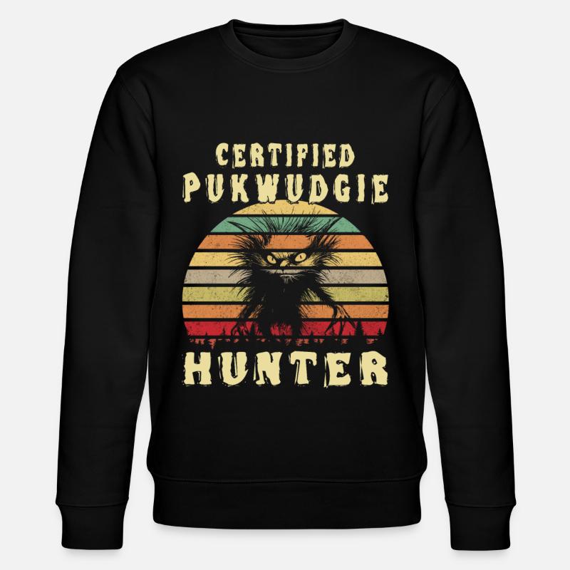 Chasseur certifié Pukwudgie - Cryptozoologie - - Sweat bio CHANGER Stanley/Stella Unisexe - noir
