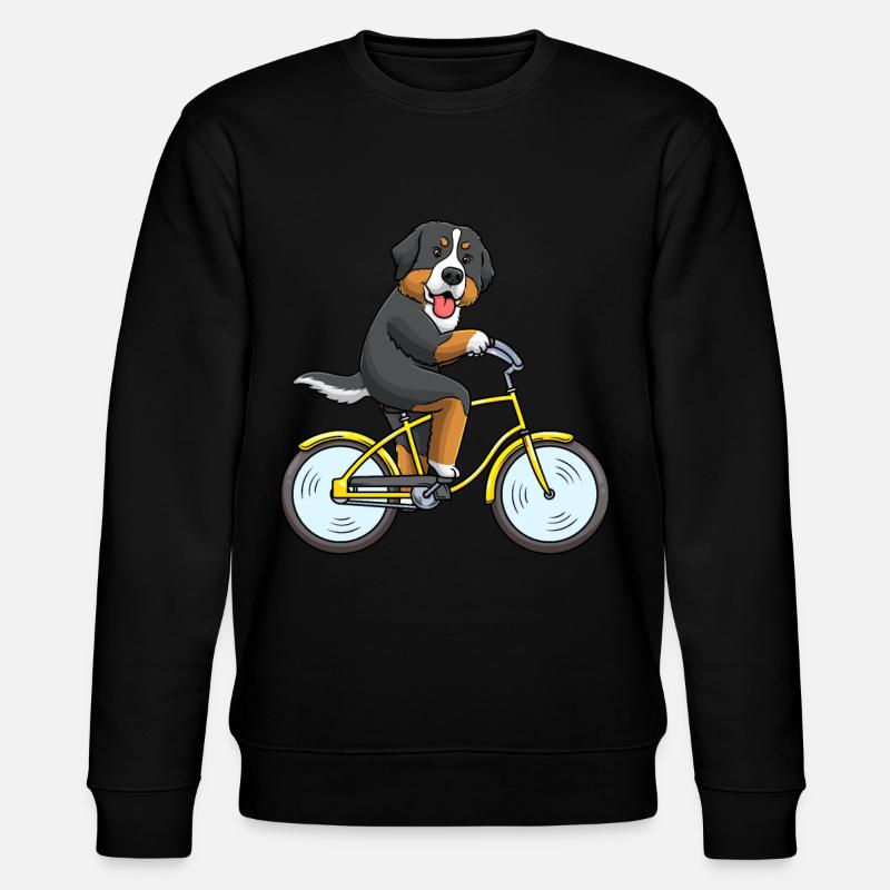 Bouvier Bernois Bouvier Bernois Bicyclette - Sweat bio CHANGER Stanley/Stella Unisexe - noir