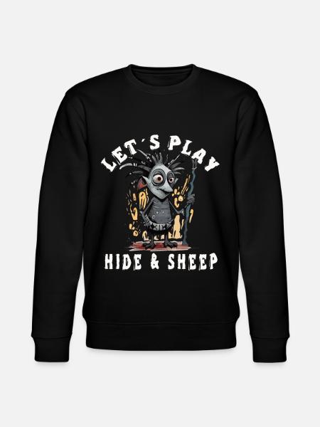 Let's hide - Stanley/Stella CHANGER Unisex Organic Sweatshirt - black