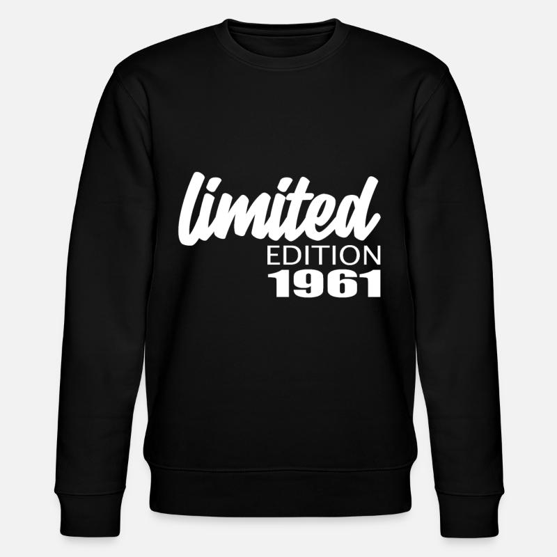 Limited Edition 1961 - Stanley/Stella Unisex Bio-Sweatshirt CHANGER - Schwarz