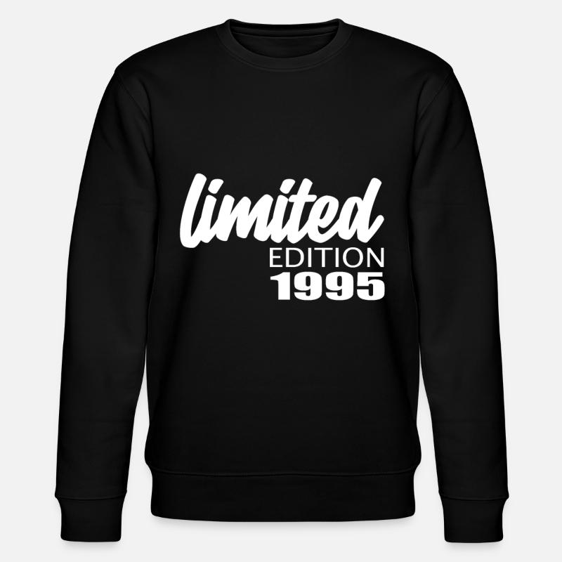 Limited Edition 1995 - Stanley/Stella Unisex Bio-Sweatshirt CHANGER  - Schwarz