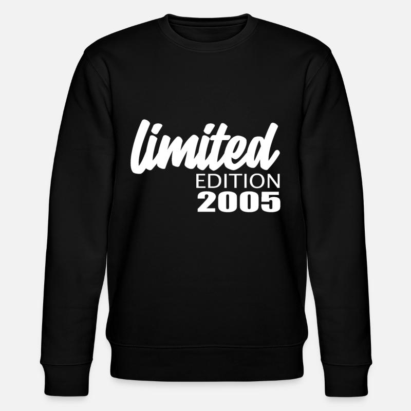Édition limitée 2005 - Sweat bio CHANGER Stanley/Stella Unisexe - noir