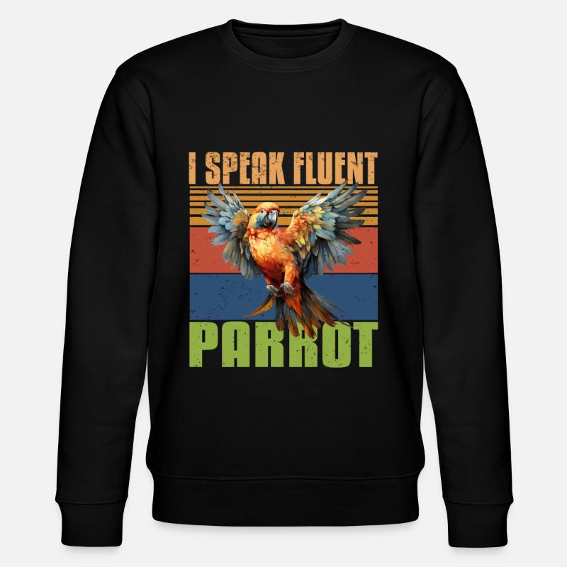 Perruche Perruche Oiseau Perruche Propriétaire - Sweat bio CHANGER Stanley/Stella Unisexe - noir