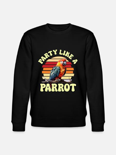 Perruche Perruche Oiseau Perruche Propriétaire - Sweat bio CHANGER Stanley/Stella Unisexe - noir