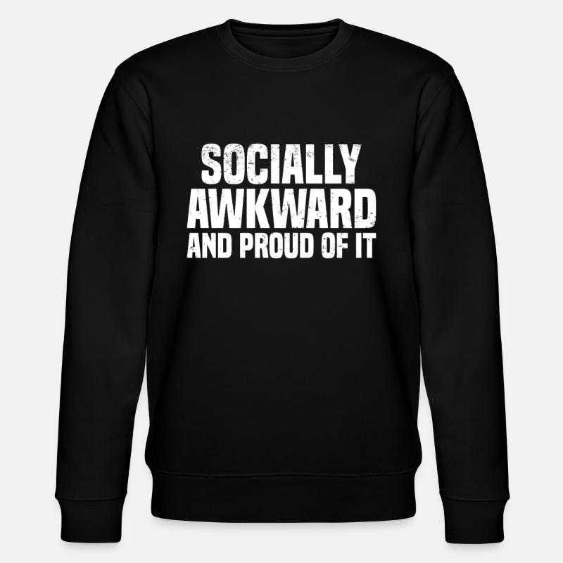 Misanthrope Antisocial Introverti - Sweat bio CHANGER Stanley/Stella Unisexe - noir