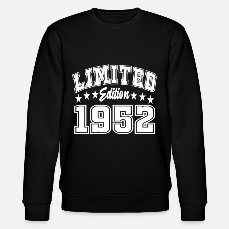 Édition limitée 1952 - Sweat bio CHANGER Stanley/Stella Unisexe - noir