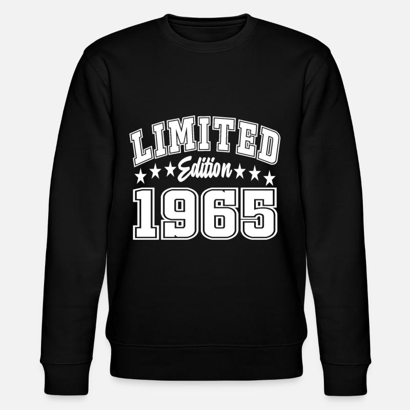 Édition limitée 1965 - Sweat bio CHANGER Stanley/Stella Unisexe - noir