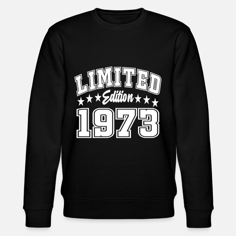 Édition limitée 1973 - Sweat bio CHANGER Stanley/Stella Unisexe - noir