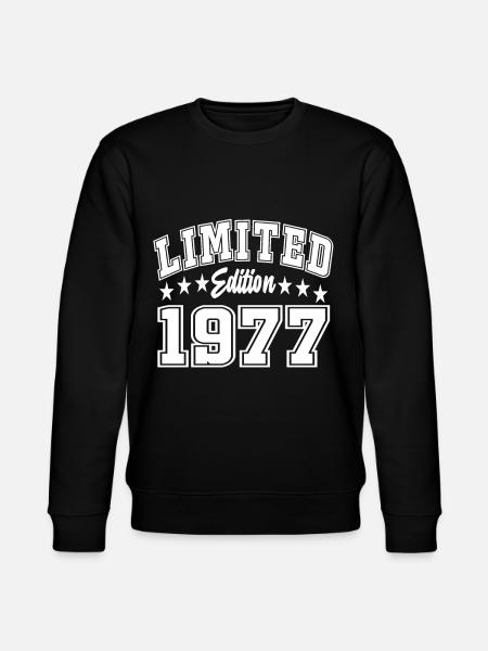 Limited Edition 1977 - Stanley/Stella CHANGER Unisex Organic Sweatshirt - black