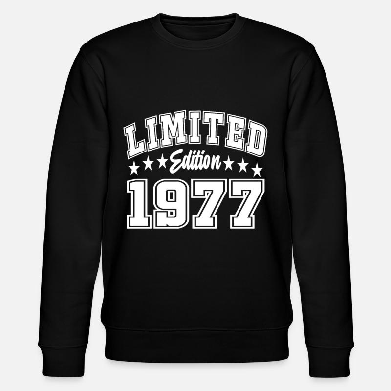 Édition limitée 1977 - Sweat bio CHANGER Stanley/Stella Unisexe - noir