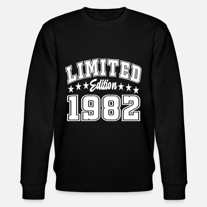 Édition limitée 1982 - Sweat bio CHANGER Stanley/Stella Unisexe - noir
