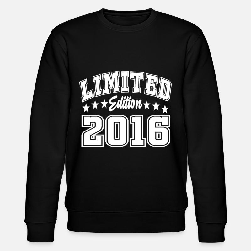 Limited Edition 2016 - Stanley/Stella CHANGER Unisex Organic Sweatshirt - black