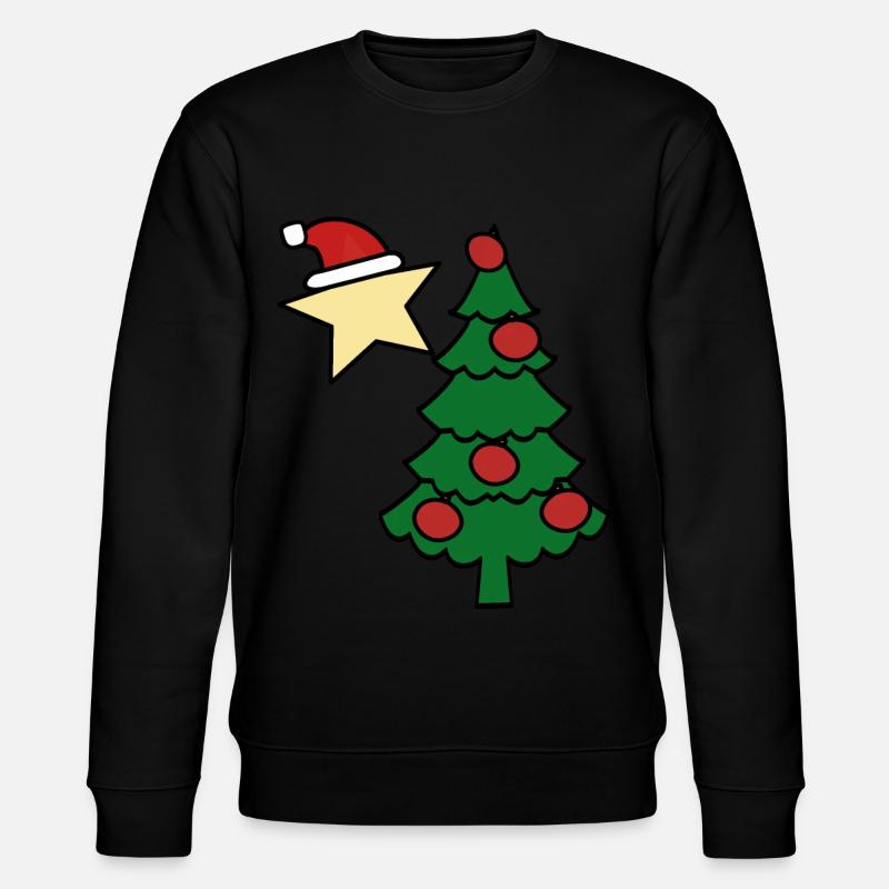 Boules de Noël Saint-Nicolas - Sweat bio CHANGER Stanley/Stella Unisexe - noir