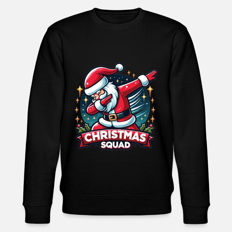 Escouade de Noël - Sweat bio CHANGER Stanley/Stella Unisexe - noir