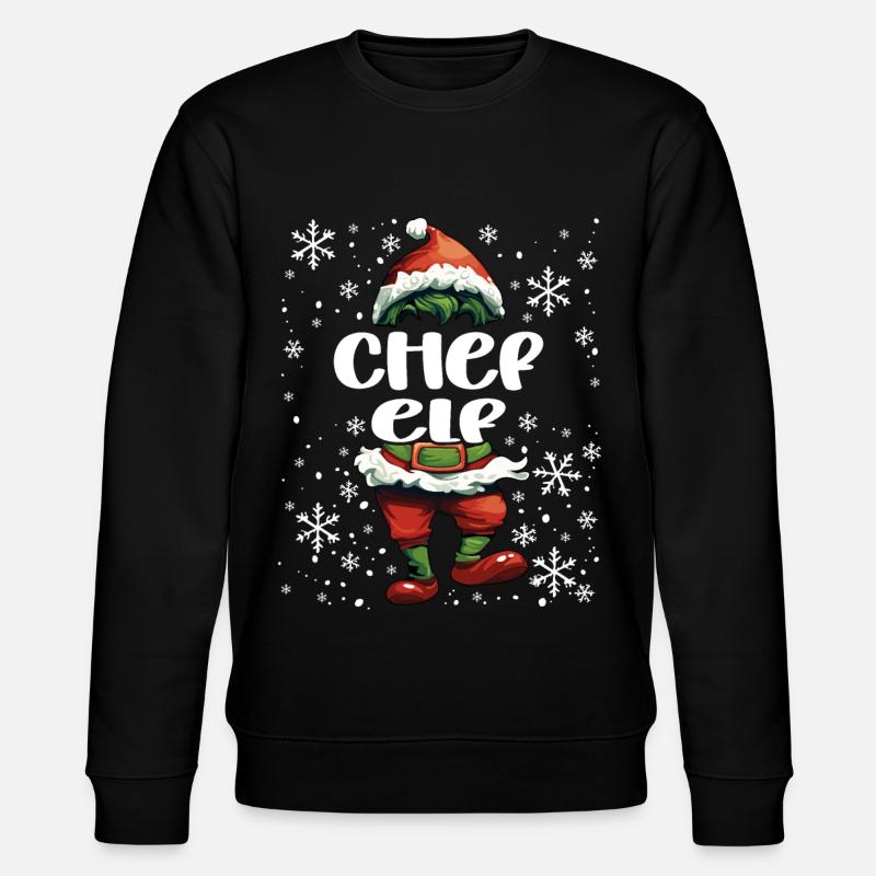 Tenue de Noël Elf - Sweat bio CHANGER Stanley/Stella Unisexe - noir