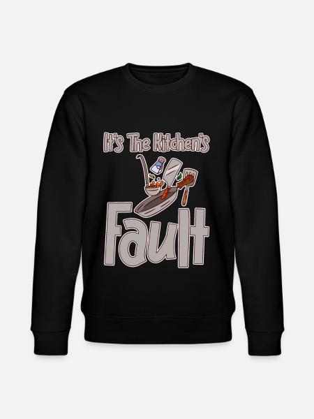 It's The Kitchen's Fault 2 - Stanley/Stella CHANGER Unisex Organic Sweatshirt - black
