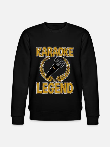 Karaoke Legend 2 - Stanley/Stella CHANGER Unisex Organic Sweatshirt - black