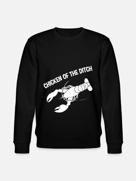 Chicken Of The Ditch 2 - Stanley/Stella CHANGER Unisex Organic Sweatshirt - black
