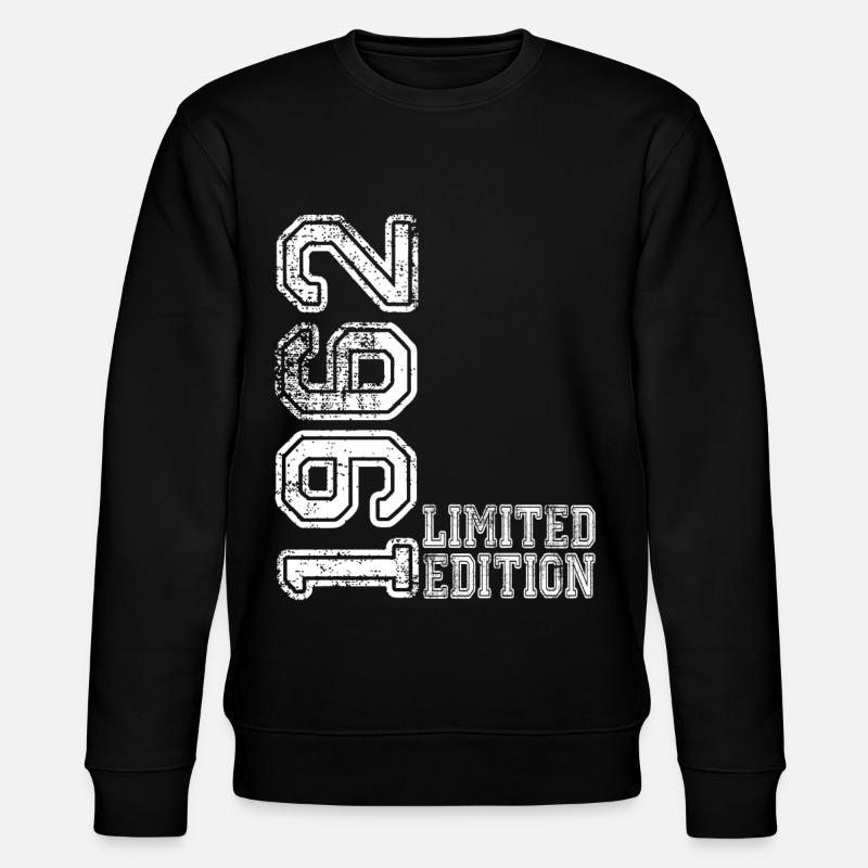 Édition limitée 1962 - Sweat bio CHANGER Stanley/Stella Unisexe - noir