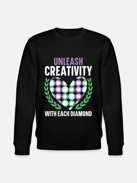 Diamond Painting Tools Diamond Painter - Stanley/Stella CHANGER Unisex Organic Sweatshirt - black
