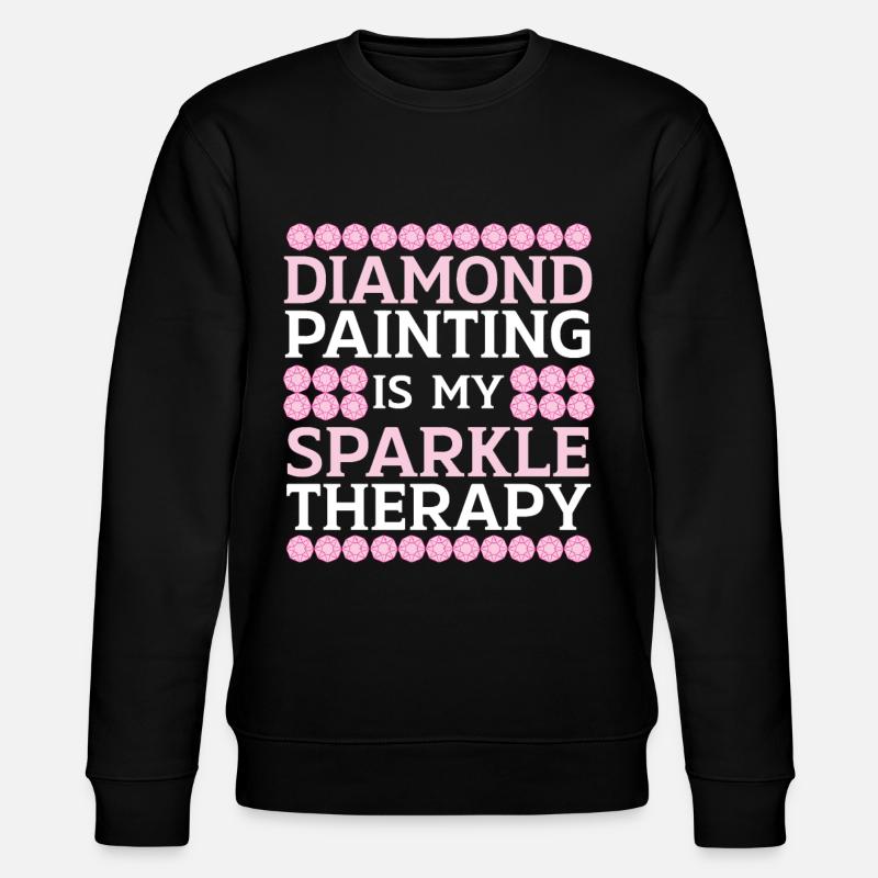 Diamond Painting Tools Diamond Painter - Stanley/Stella CHANGER Unisex Organic Sweatshirt - black