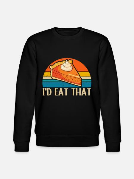 Pumpkin Pie Pumpkin Pie Gift - Stanley/Stella CHANGER Unisex Organic Sweatshirt - black