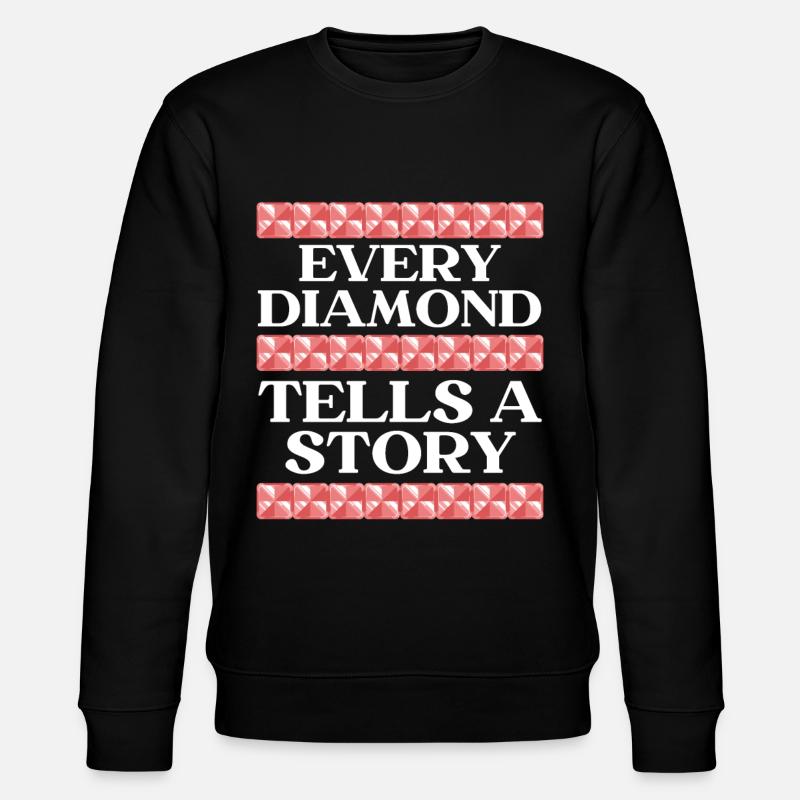 Diamond Painting Tools Diamond Painter - Stanley/Stella CHANGER Unisex Organic Sweatshirt - black