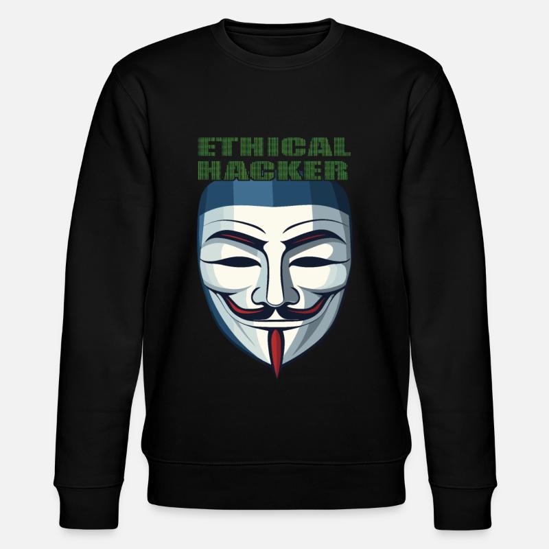Ethical Hacking Analyst Ethical - Stanley/Stella CHANGER Unisex Organic Sweatshirt - black