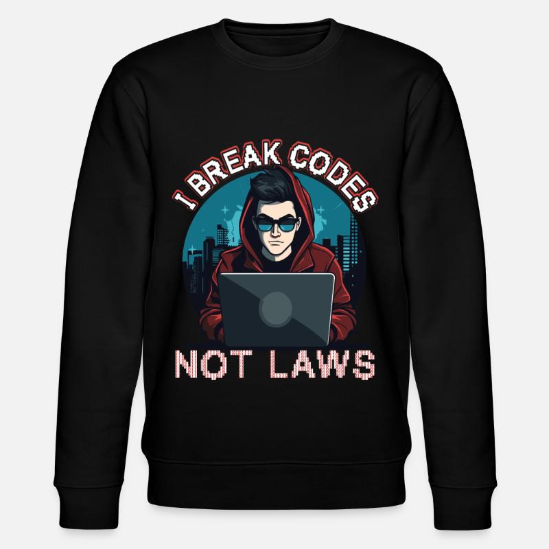 Ethical Hacking Analyst Ethical - Stanley/Stella CHANGER Unisex Organic Sweatshirt - black
