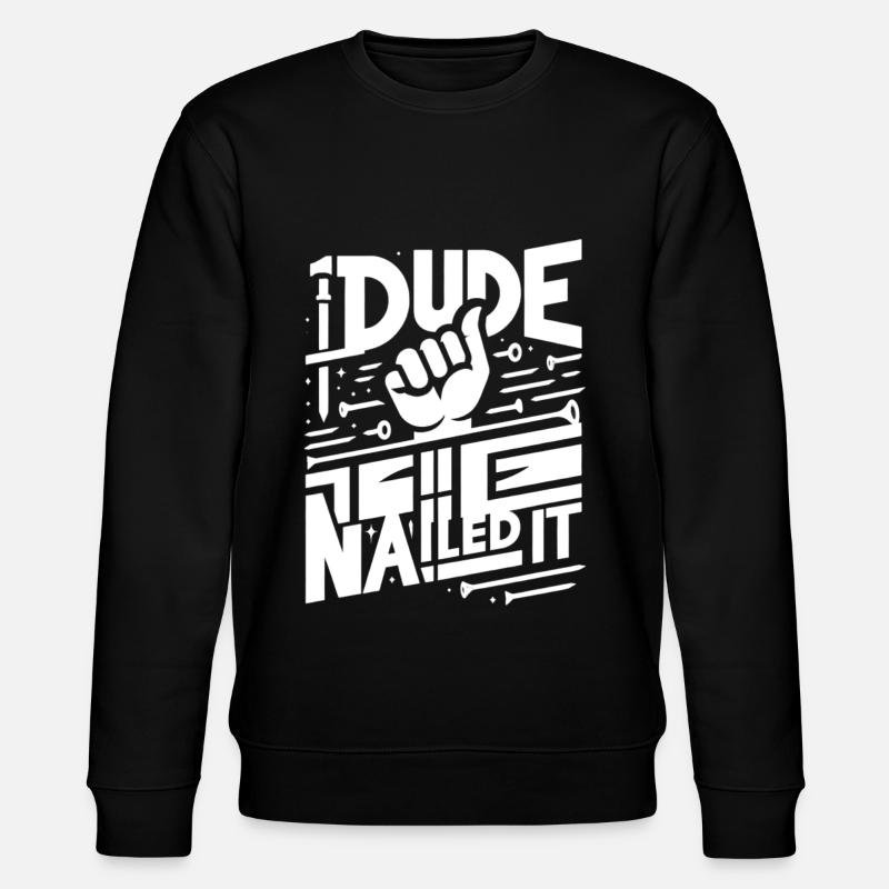 mec cloué 5 - Sweat bio CHANGER Stanley/Stella Unisexe - noir