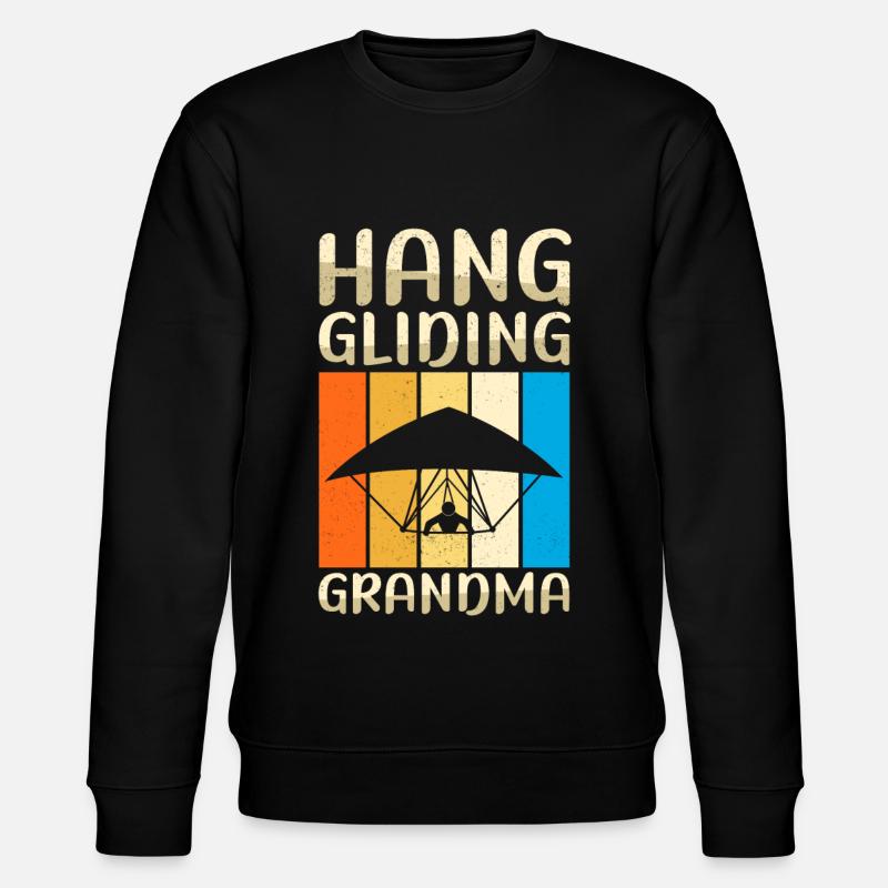 Deltaplane Granny Deltaplane Cadeau - Sweat bio CHANGER Stanley/Stella Unisexe - noir