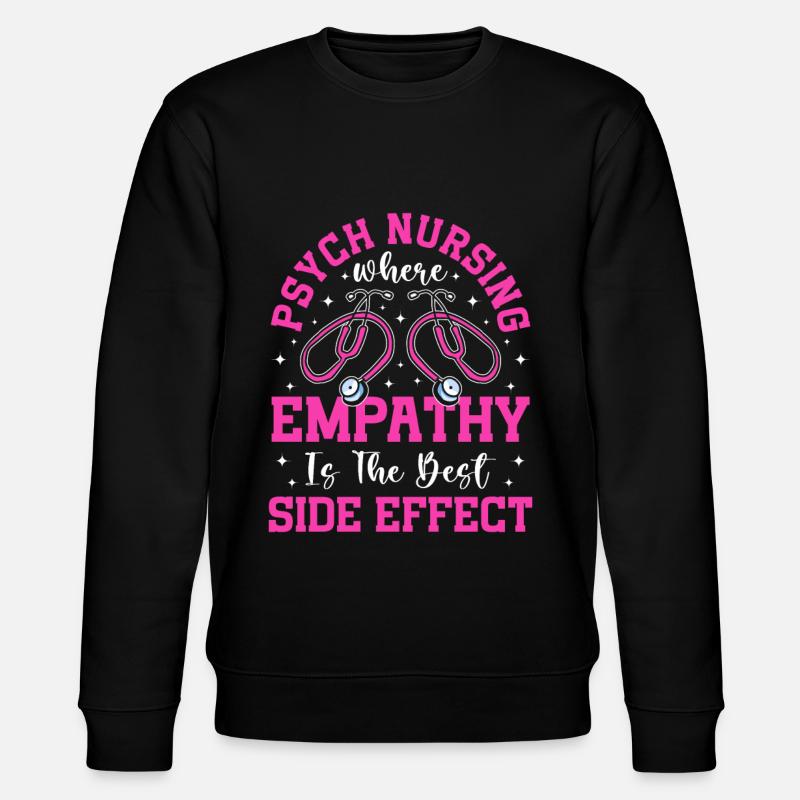 Funny Psychiatric - Stanley/Stella CHANGER Unisex Organic Sweatshirt - black