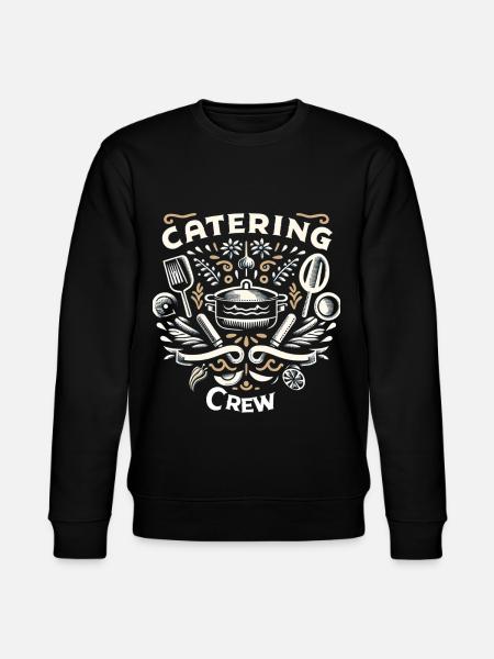 Catering Crew 5 - Stanley/Stella CHANGER Unisex Organic Sweatshirt - black