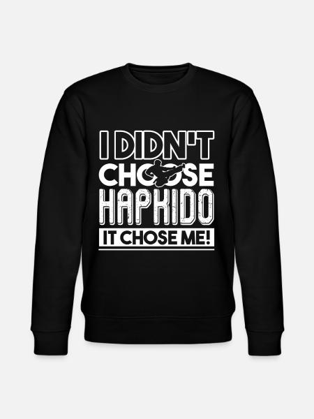 Hapkido Hapkido Chose Me - Stanley/Stella CHANGER Unisex Organic Sweatshirt - black