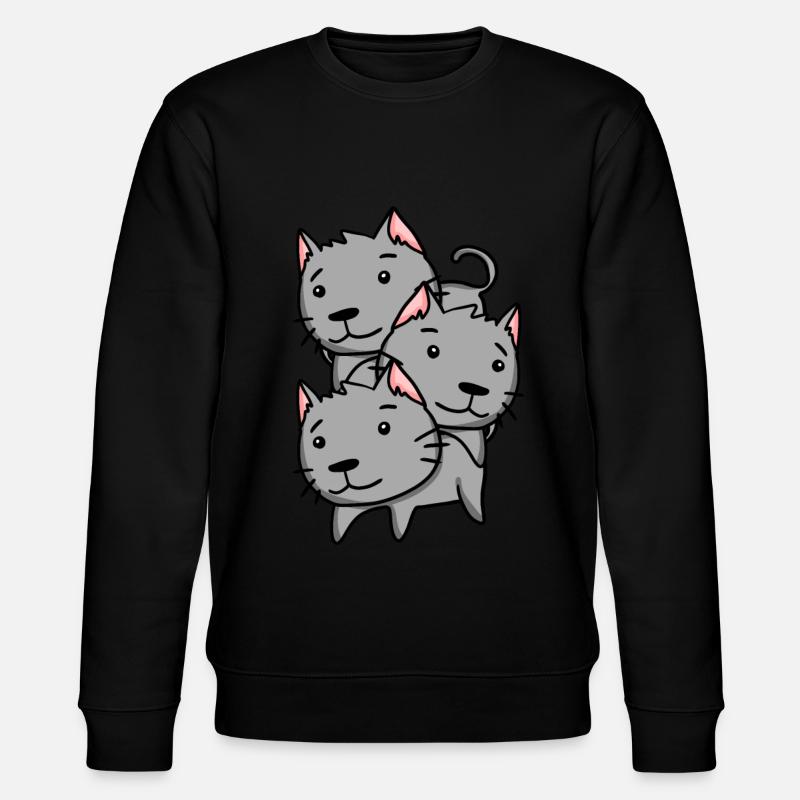 Chats - Sweat bio CHANGER Stanley/Stella Unisexe - noir