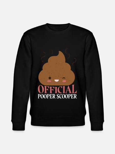 Official Pooper Scooper 61 - Stanley/Stella Unisex Bio-Sweatshirt CHANGER - Schwarz