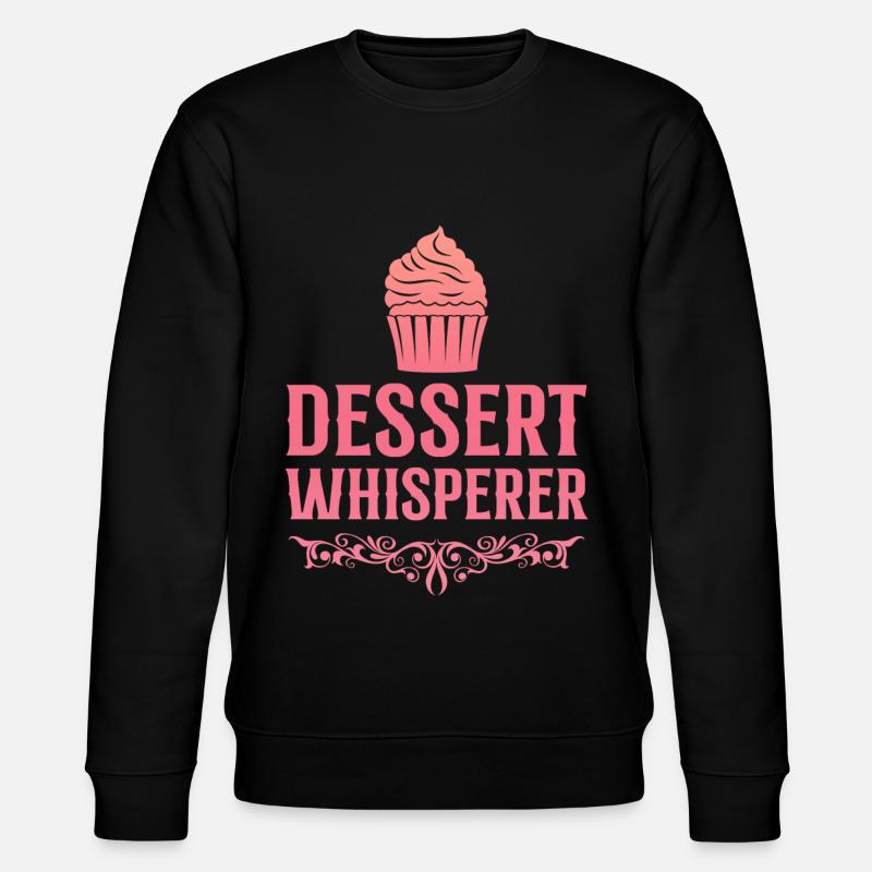 Dessert Whisperer 4 - Stanley/Stella Unisex Bio-Sweatshirt CHANGER  - Schwarz
