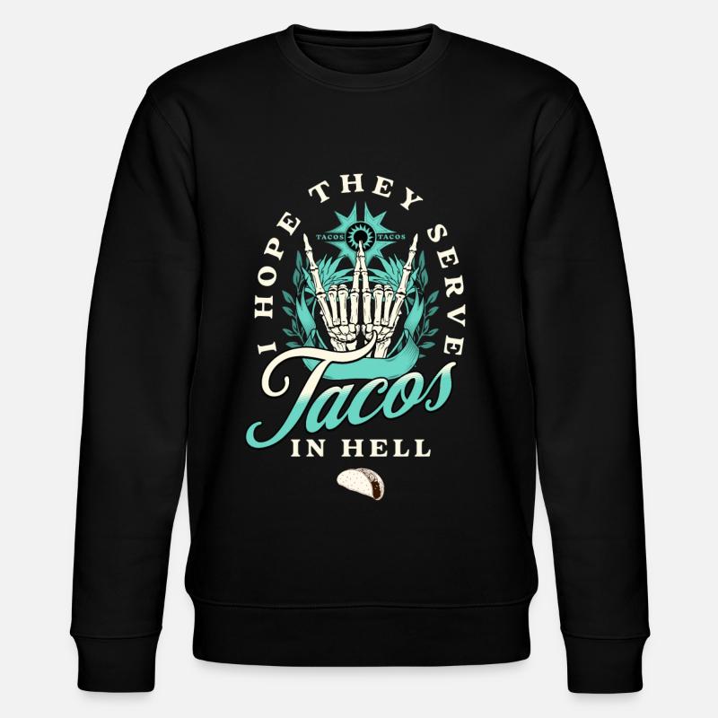 Taco - Stanley/Stella CHANGER Unisex Organic Sweatshirt - black