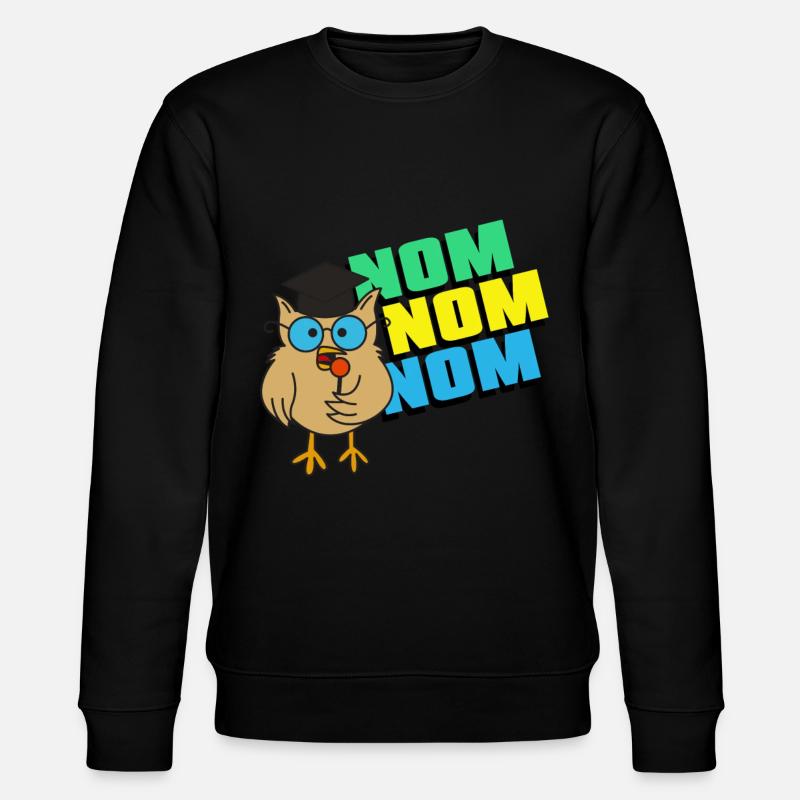 Nerd Owl Tshirt - Sweat bio CHANGER Stanley/Stella Unisexe - noir