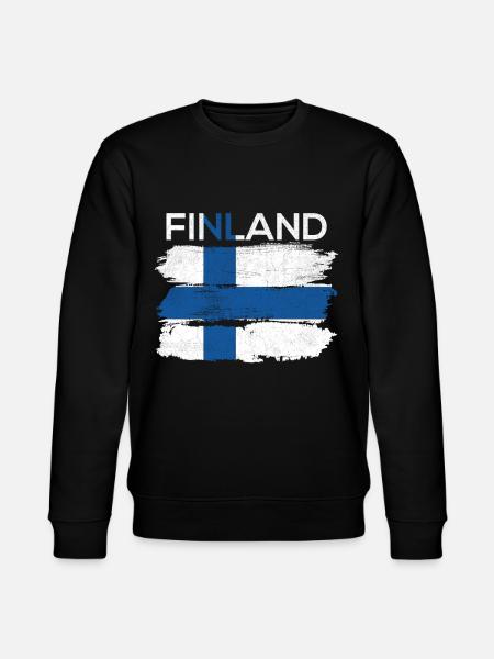 Finland - Stanley/Stella CHANGER Unisex Organic Sweatshirt - black