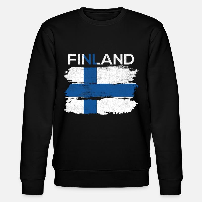 Finlande - Sweat bio CHANGER Stanley/Stella Unisexe - noir