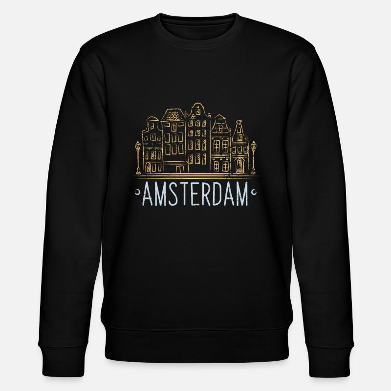 Amsterdam - Sweat bio CHANGER Stanley/Stella Unisexe - noir