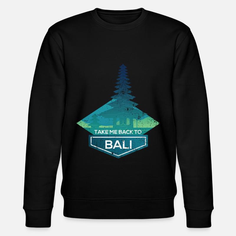 Bali - Sweat bio CHANGER Stanley/Stella Unisexe - noir