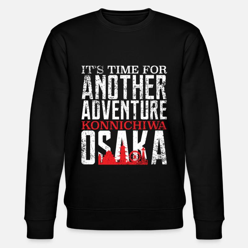 Osaka - Stanley/Stella Unisex Bio-Sweatshirt CHANGER  - Schwarz