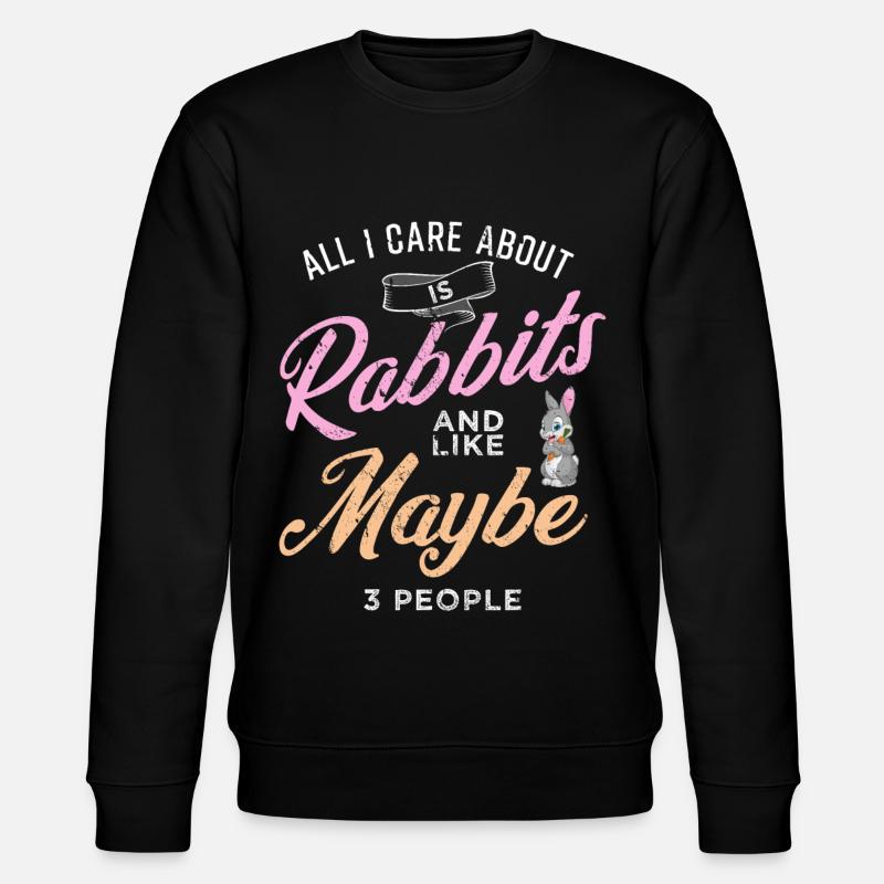 lapin - Sweat bio CHANGER Stanley/Stella Unisexe - noir