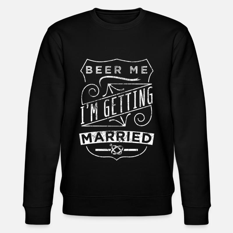 Bachelor Party JGA - Stanley/Stella CHANGER Unisex Organic Sweatshirt - black